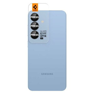 Spigen Galaxy S25 �J�����ی�t�B���� 2���� �����K���X �\��t���L�b�g�t�� �����Y�v���e�N�^�[ Optik Pro AGL09090 (�u���b�N)
