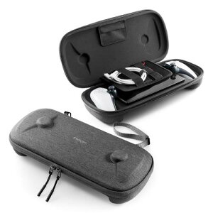 Spigen PlayStation Portal �����[�g�v���[���[�Ή��P�[�X PS5 �|�[�^�� �����[�g�v���[���[ ���[�o�b�O ���[�|�[�` �L�������O �X�g���b�v�t�� ���K�Ȏ����^�� �ϏՌ� �S���ʕی� �N���X�f�� AGP0975