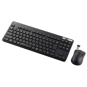�G���R�� ���C�����X�L�[�{�[�h �}�E�X�Z�b�g TK-FDM109MKBK ���^ �����u������ �R�� �R���p�N�g �e���L�[���X �u���b�N