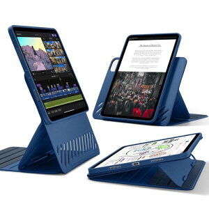 ESR iPad Pro 12.9 �P�[�X 2022/2021 ��6/5���� ��p ��O���\�ȃ}�O�l�b�g�J�o�[�t����]���P�[�X �c����/�������X�^���h 9�i�K�̊p�x���߉\ ���ȕی� Shift�V���[�Y �`�^�� / �u���b�N �u���[