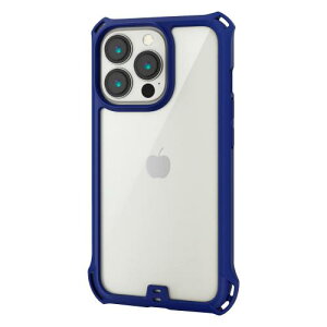 �G���R�� iPhone 13 mini �n�C�u���b�h�P�[�X ZEROSHOCK �t���[���J���[ �u���b�N PM-A21AZEROFCBK