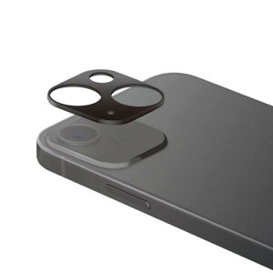 �G���R�� iPhone 13 / 13 mini �J���������Y�J�o�[ �n�C�u���b�h �A���~�t���[�� �u���b�N PM-A21BFLLP3BK