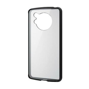 �G���R�� AQUOS R7 (SH-52C) �P�[�X �J�o�[ �n�C�u���b�h TOUGH SLIM LITE �ϏՌ� �d�x8H �y�� ���^ �w�ʃN���A �X�g���b�v�z�[���t �u���b�N PM-S222TSLFCBK