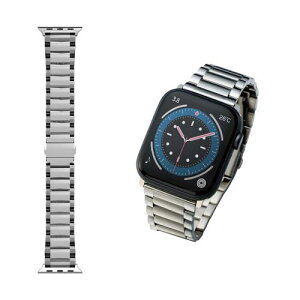 �G���R�� Apple Watch (�A�b�v���E�H�b�`) �o���h 49mm 45mm 44mm 42mm [Apple Watch Ultra 3 2, 11 10 9 8 7 SE2 SE 6 5 4 3 2 1 �Ή�] �V���R�� �v���~�A���X�e�����X 3�A�^�C�v ���������� �����H��t�� �V���o�[ AW-4