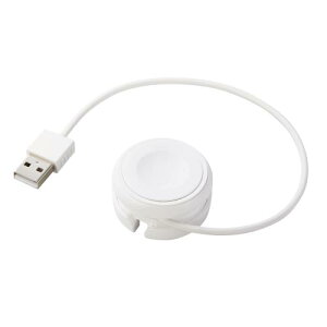 �G���R�� AppleWatch �[�d�P�[�u�� �������^�C�v ��23cm series Ultra/SE2/SE/7/6/5/4/3/2/1 + AirPods Pro ��2���� �Ή� �z���C�g MPA-AWMWH