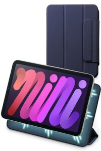 �G���R�� iPad mini7 A17 Pro (2024�N) mini6 (2021�N) �P�[�X �}�O�l�b�g�z�� �O�܂�X�^���h �y�� �X���� Apple Pencil �y�A�����O �[�d �l�C�r�[ TBWA21SWVPF2NV