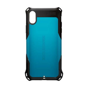 �G���R�� iPhone Xs �P�[�X �Ռ��z�� ZEROSHOCK �X�^���_�[�h �Ռ��z���������̏Ռ�����{�̂���� iPhone X�Ή� �u���[ PM-A18BZEROBU