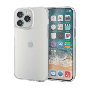 �G���R�� �y�K���X�t�B�����Z�b�g�z iPhone 14 Pro Max �P�[�X �J�o�[ �n�[�h 360�x�S�ʕی� �ϏՌ� �y�� �X���� �N���A PM-A22DHV360LCR