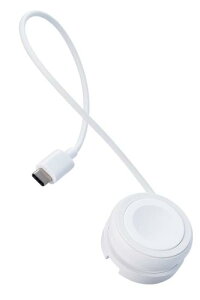 �G���R�� Apple Watch �[�d�� Type-C �����^�� ������� �����[�d�Ή� 23cm [Made for Apple Watch �擾] Apple Watch Ultra,SE2,SE,10,9,8,7,6,5,4,3,2,1 AirPods Pro(��2����) �Ή� �z���C�g MPA-AWMCQWH