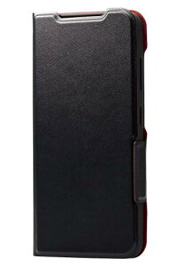 �G���R��(ELECOM) Galaxy S23 (SC-51D / SCG19) �P�[�X �\�t�g���U�[ �J�o�[ �蒠�^ �}�O�l�b�g �t���b�v �ϏՌ� �Ռ��z�� ���y�� ���^ �X���� �X�^���h�@�\�t UltraSlim �u���b�N PM-G231PLFUBK
