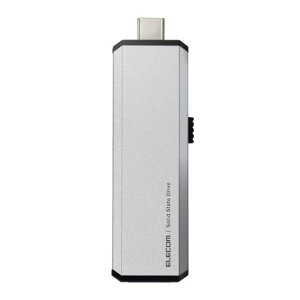 �G���R�� �O�t��SSD 500GB USB3.2(Gen1) PS5/PS4(���[�J�[����m�F��) �X���C�h�� Type-CType-A���Ή� �V���o�[ ESD-EWA0500GSV