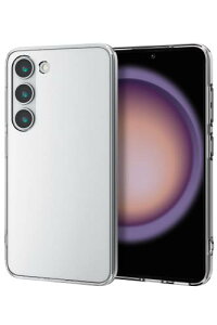 �G���R��(ELECOM) Galaxy S23 (SC-51D / SCG19) �P�[�X �n�C�u���b�h �J�o�[ �ϏՌ� �Ռ��z�� �X���� �J��������ی� �X�g���b�v�z�[���t �N���A PM-G231HVCKCR