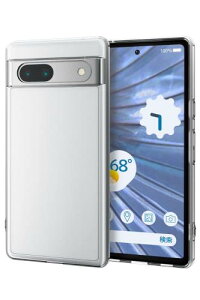 �G���R�� Google Pixel 7a �P�[�X ���� �ϏՌ� �n�C�u���b�h�f�� �X�g���b�v�z�[���t�� [�ו��܂��k���Ƀt�B�b�g����ɂݐ݌v] �N���A PM-P231HVCKCR