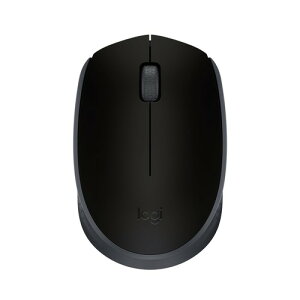 Logitech M170 2.4GHz ���C�����X 3�{�^�� ���w�X�N���[���}�E�X �i�mUSB���V�[�o�[�t�� (�u���b�N)