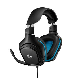 Logicool G �Q�[�~���O�w�b�h�Z�b�g G431 �u���b�N Dolby 7.1ch �m�C�Y�L�����Z�����O �}�C�N �t�� PC PS4 Switch 3.5mm usb �y�� 2�N�ԃ��[�J�[�ۏ�