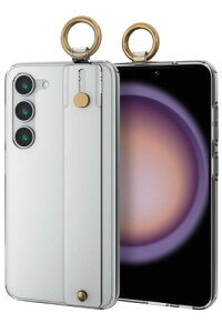 �G���R�� Galaxy S23 (SC-51D / SCG19) �P�[�X �n�C�u���b�h �J�o�[ �ϏՌ� �Ռ��z�� �X���� �J��������ی� �����O�t �n���h�o���h�t �N���A PM-G231HVHBCR