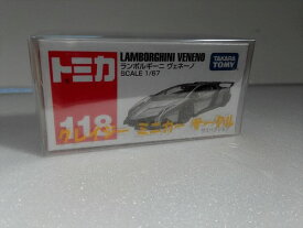 トミカ No118 ランボルギーニ ヴェネーノ 通常カラー クレイジーミニカーサークル ケース付 倉庫発送