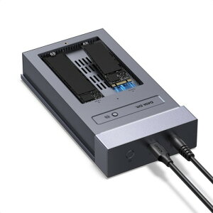 UGREEN M.2 SSD �O�t���P�[�X 40Gbps SSD �P�[�X Thunderbolt3/4 �ő� 16TB�Ή� �f�B�X�N�R�s�[�@�\