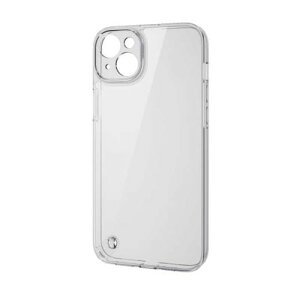 �G���R�� ELECOM iPhone 14 Plus �p �P�[�X �n�C�u���b�h �J�o�[ �Ռ��z�� �J���������Y�ی�݌v �X�g���b�v�z�[���t �� �N���A PMCA22BHVCKKCR