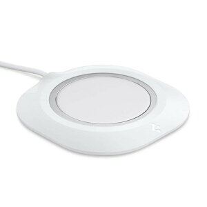 Spigen Mag Fit 2 MagSafe�[�d��2025 2024 25W�p�b�h�J�o�[�P�[�X iPhone 17-12 AirPods Pro 3/2/1 4 �[�d��͊܂܂�Ă��܂��� �u���b�N///�z���C�g / �z���C�g