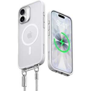 �㎿�ȃ}�b�g�� CASEKOO iPhone �p �P�[�X MagSefe�Ή� �Ռ��z�� ���ϋv�� ����~�� �w��h�~ �}�b�g�d�グ �}�O�l�b�g���� ��� ���ϖh�~ �X�}�z �X�g���b�v ������