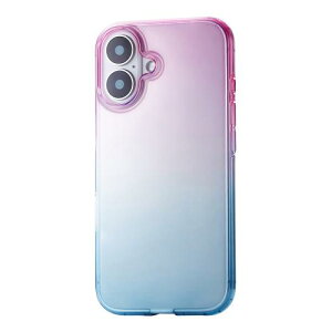 �G���R�� iPhone 16 �P�[�X �N���A �O���f�[�V���� �}�C�N���h�b�g���H �\�t�g TPU �X�g���b�v�z���_�[�V�[�g�t meliano ���C�����X�[�d�Ή� ���킢�� ������� �T�N��×�A�N�A PM-A24AUCWCPNBU