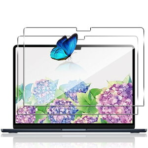�p MacBook Air 13.6 �C���` �K���X�t�B���� 2���Z�b�g M5 / M4 / M3 / M2 (2022-2026) �p �t�B���� �Ή� MacBook Air 13.6