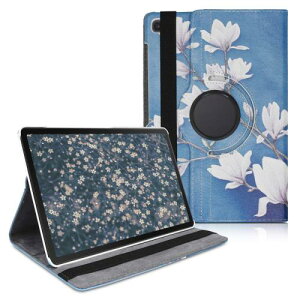 kwmobile Samsung Galaxy Tab S5e�Ή� �P�[�X - 360�x��] ���u���c�u�� �^�u���b�g �ی� �J�o�[ - ���N�����f�U�C�� ���N���� 43-02-12