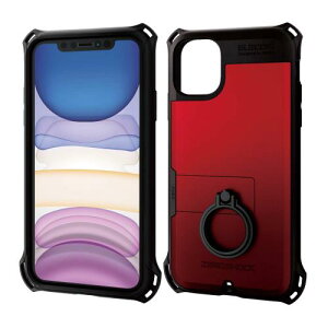 �G���R�� iPhone 11 Pro �P�[�X ZEROSHOCK �Ռ��z�� [�������̏Ռ�����{�̂����] �����O PM-A19BZERORRD