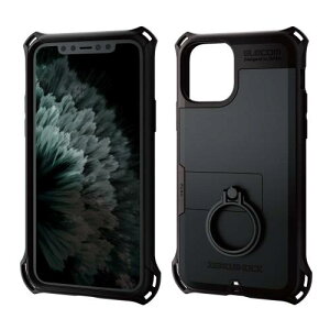�G���R�� iPhone 11 Pro �P�[�X ZEROSHOCK �Ռ��z�� [�������̏Ռ�����{�̂����] �����O PM-A19BZERORRD