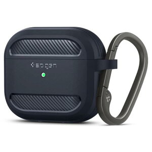 Spigen Airpods ��3���� �P�[�X AirPods 3 �P�[�X �ϏՌ� PC TPU ��d�\�� ���C�����X�[�d �Ή� �J���r�i �����O�t�� �y�� �L�Y�h�~ �Ռ� �z�� �V���v�� ���M�b�h�E�A�[�}�[ ASD01980 ()