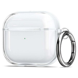 Spigen Airpods ��3���� �P�[�X AirPods 3 �P�[�X ���� �N���A ���C�����X�[�d �Ή� �����O �J���r�i�t�� �X���� �y�� �ϏՌ� ���菝�h�~ �E���g���E�n�C�u���b�h ASD01983 ()