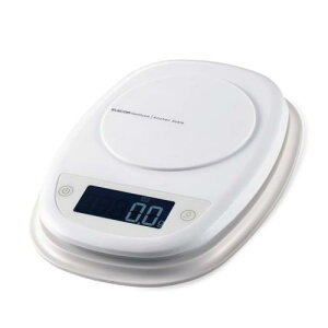 �G���R�� �L�b�`���X�P�[�� �ő�2kg �ŏ�0.1g�\�� HCS-KS01WH