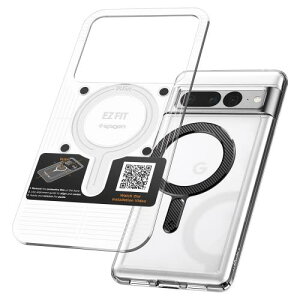 Spigen MagSafe�����O 1������ iPhone 17e/17/16/15/14/13/12�V���[�Y Galaxy S26/S25/S24�V���[�Y Pixel 10a ���C�����O �����^�b�v �����O �}�O�l�b�g �v���[�g �}�O�t�B�b�g ACP06106 �u���b�N / �J�[�{�� ACP06107