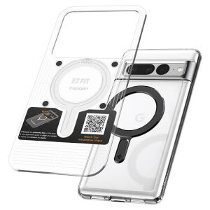 Spigen MagSafe�����O 1������ iPhone 17e/17/16/15/14/13/12�V���[�Y Galaxy S26/S25/S24�V���[�Y Pixel 10a ���C�����O �����^�b�v �����O �}�O�l�b�g �v���[�g �}�O�t�B�b�g ACP06106 �u���b�N / �J�[�{�� ACP06107