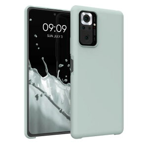kwmobile �X�}�z�P�[�X Xiaomi Redmi Note 10 Pro�Ή� �P�[�X - TPU ���L�b�h �V���R�� �J�o�[ - �ϏՌ� ���h�~ �T���T�� Case