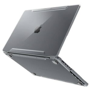 Spigen MacBook Pro 14�C���` M5 Max/M5 Pro/M5/M4/M3/M2/M1 (2026/2025/2024/2023/2021) �P�[�X �N���A ���� �n�[�h�V�F�� �ی�J�o�[ �V���E�t�B�b�g ACS04212 (�N���X�^���E�N���A)