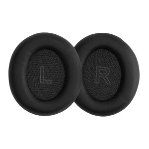 kwmobile 2x �w�b�h�z���J�o�[ Anker Soundcore Life Q35 / Q30�Ή� �����p�C���[�p�b�h - �N�b�V���� PU���U�[ ���F �u���b�N