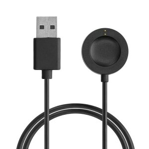 kwmobile �[�d�P�[�u�� �Ή� Fossil Gen 6 5 4 Smartwatch/Skagen Falster USB �[�d�� - �X�}�[�g�E�H�b�` �X�}�[�g�o���h smart watch �X�y�A �`���[�W���[ �u���b�N / �z���C�g