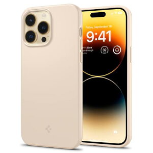 Spigen ���^�E�ČRMIL�K�i iPhone 14 Pro Max �P�[�X �V�� �t�B�b�g �A�r�X�E�O���[�� / �K�����^�� / �T���h�E�x�[�W�� / ���^���E�X���[�g