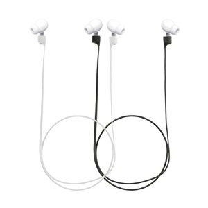 kwmobile Apple Airpods 1 / 2 / 3 / Pro 1 / Pro 2�Ή� 2x �C���z�� �X�g���b�v - �l�b�N�X�g���b�v 80 cm ���F/���F ���F / ���F