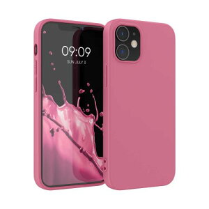 kwmobile �X�}�z�P�[�X Apple iPhone 12 / Pro�Ή� �P�[�X - �ϏՌ� ����~�� �\�t�g TPU �V���R�� �l�I���I�����W / �X�E�B�[�g �L�����f�B / ���F�}�b�g / �X�g�[�� �_�X�g