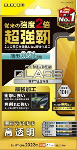 �G���R�� iPhone 16e / 14 / 13 / 13 Pro �K���X�t�B���� �����K���X �p����ɋ��� ���^ 0.21mm �\�ʍd�x10H �w��h�~ ��U�h�~ �G�A�[���X ���� PM-A22AFLGH02