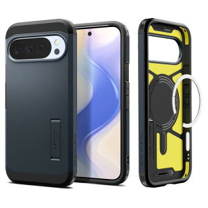 Spigen Pixel 10 / 10 Pro �P�[�X �ϏՌ� MagSafe�Ή� �X�^���h�t�� �}�b�g �O�d�\�� �ČRMIL�K�i �^�t�A�[�}�[AI �E�}�O�t�B�b�g ACS09706 ()