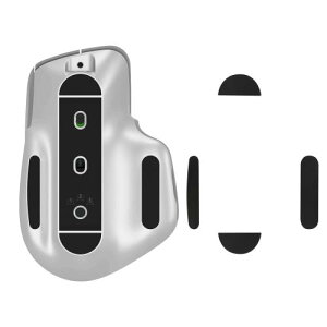 kwmobile �}�E�X�t�B�[�g Logitech MX Master 3 / 3S�Ή� �}�E�X�\�[�� - �����p �X�e�b�J�[ ���苭�� ���F �u���b�N 125mm x 84mm