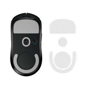 kwmobile �}�E�X�t�B�[�g �Ή�: Logitech G PRO X Superlight 2 / Superlight 2 SE �}�E�X�\�[�� - �����p �X�e�b�J�[ ���苭�� ���F �z���C�g