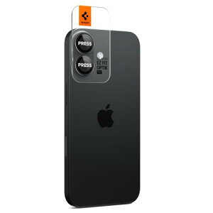 Spigen iPhone 17 / 16 / 16 Plus �J�����ی� �J�����t�B���� 2���� Optik Pro (�u���b�N)