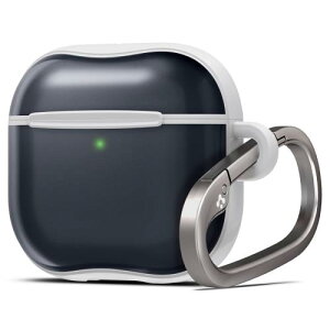 Spigen Airpods ��4���� �P�[�X AirPods 4 �P�[�X TBU ������ ���C�����X�[�d �Ή� �X���� �y�� �ϏՌ� �N���V�b�N�EC1 ACS08646 (���r)