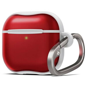 Spigen Airpods ��4���� �P�[�X AirPods 4 �P�[�X TBU ������ ���C�����X�[�d �Ή� �X���� �y�� �ϏՌ� �N���V�b�N�EC1 ACS08646 (���r)