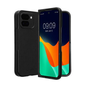 kwmobile Google Pixel 9 Pro Fold�Ή� �ی�P�[�X - �X�}�z�P�[�X �n�[�h �o�b�N�J�o�[ PU���U�[ ���F
